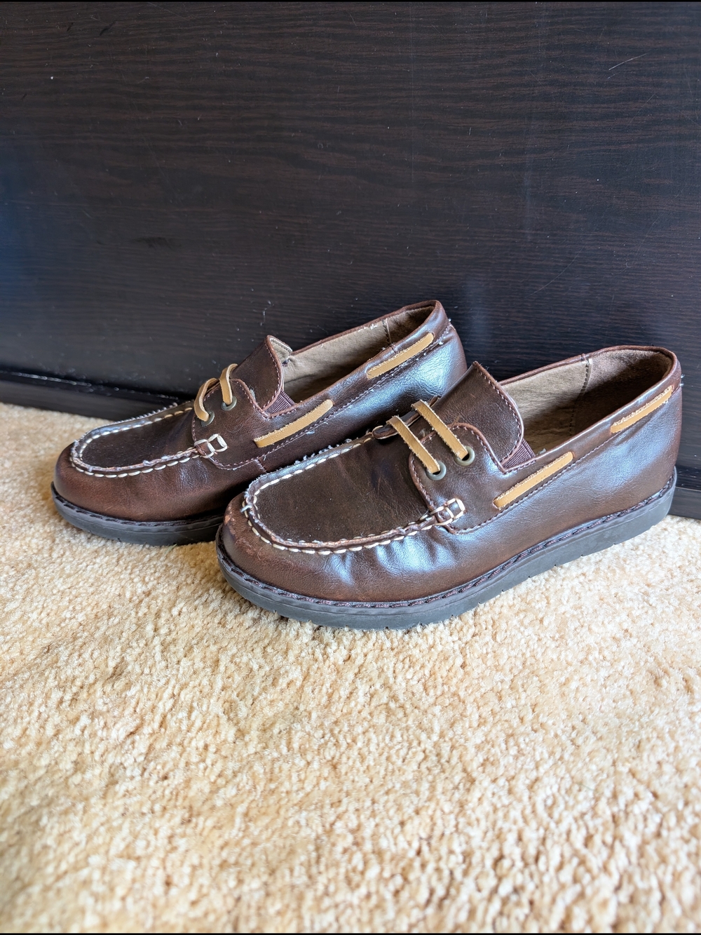 Kenneth Cole Reaction Flexy Rock Brown Slip-On Loafers 13Y
